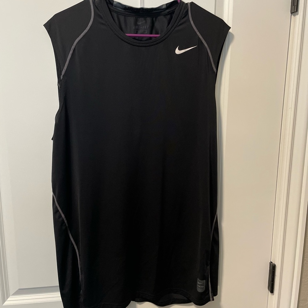 Nike Dri-Fit sleeveless shirt XL Black